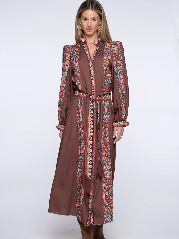 CARLISLE LONG SLEEVE DRESS