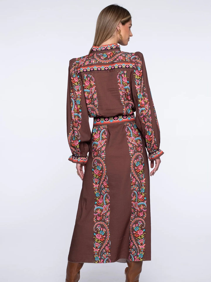 CARLISLE LONG SLEEVE DRESS