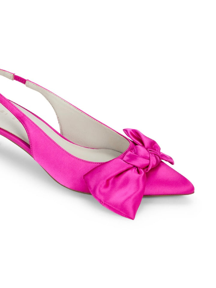 ELISE FUCHSIA SATIN SHOE