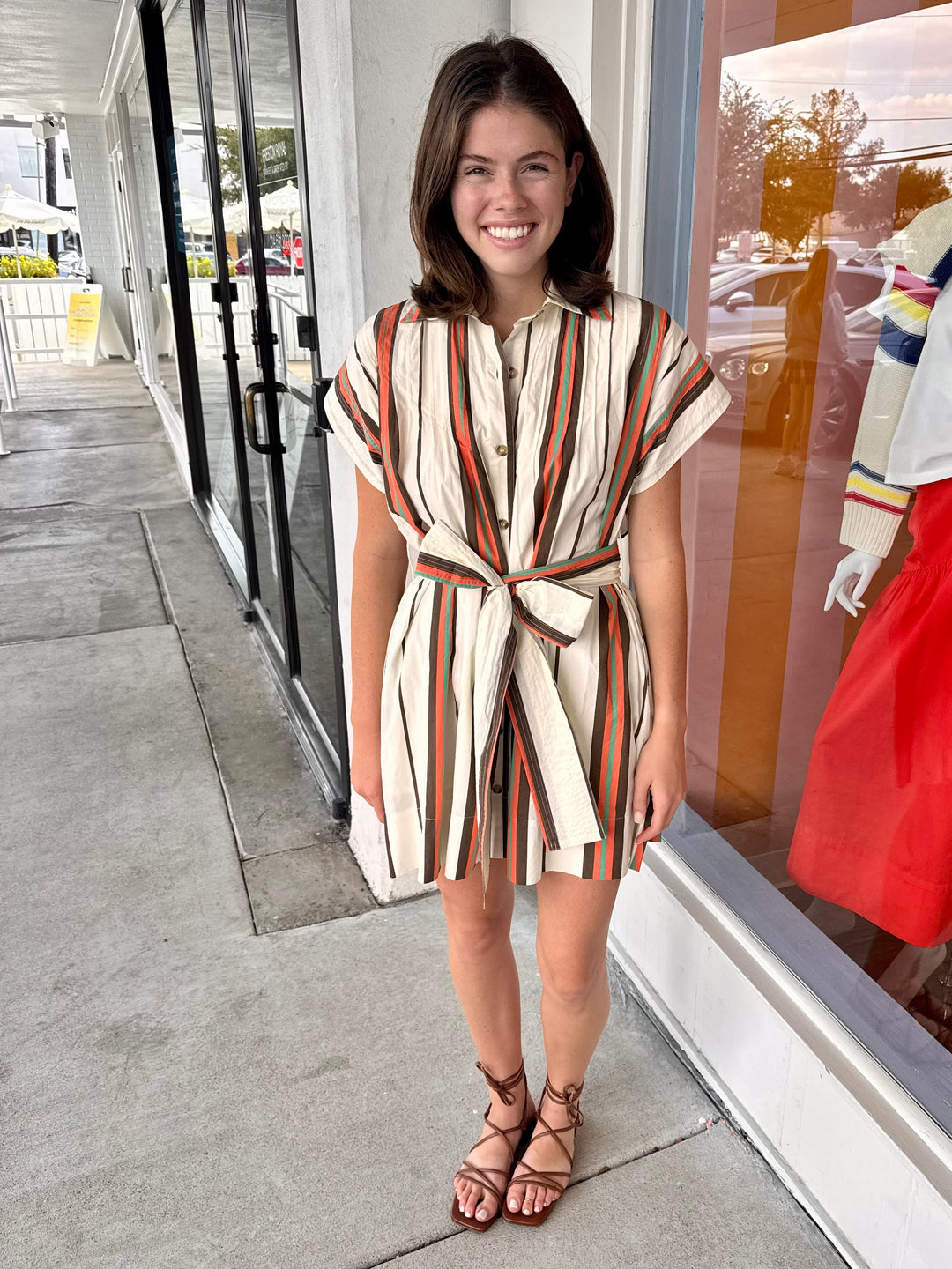 ELOISE STRIPE DRESS