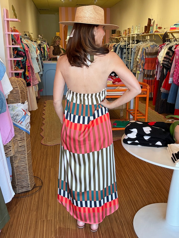 HANNAH HALTER DRESS