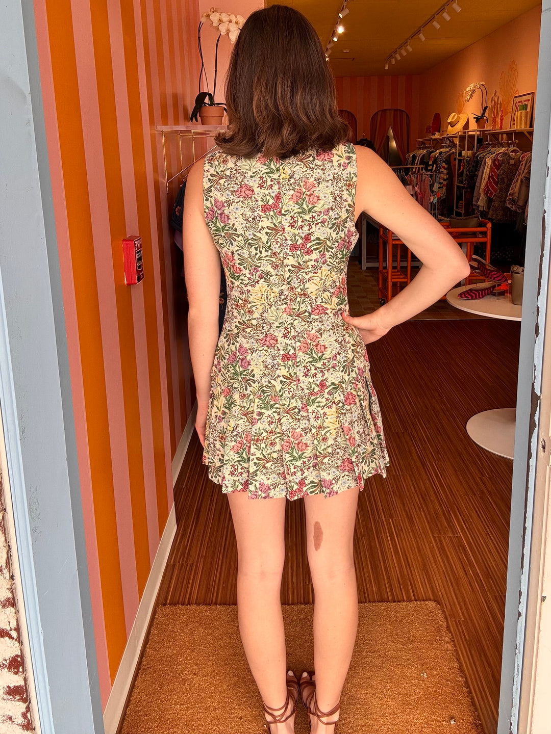 MONROE JACQUARD DRESS