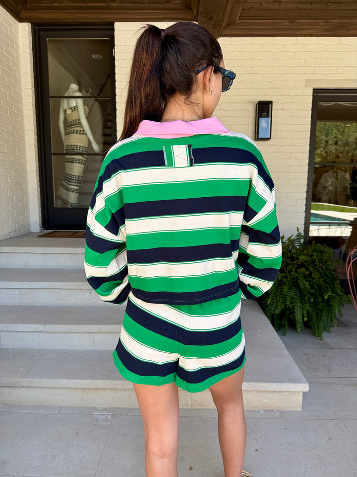 BUFFY STRIPE SHORT