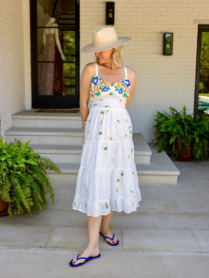 EASTERLEY EMBROIDERED DRESS