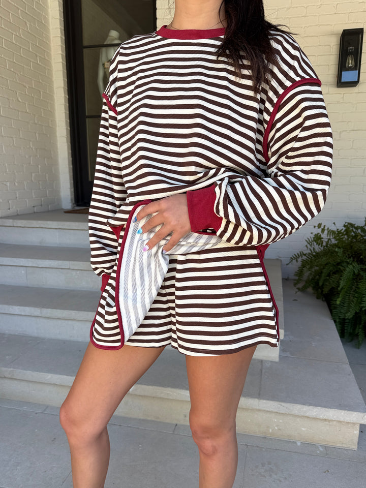 SIS STRIPE SKORT