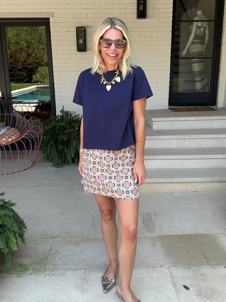 BELLA BROCADE SKIRT