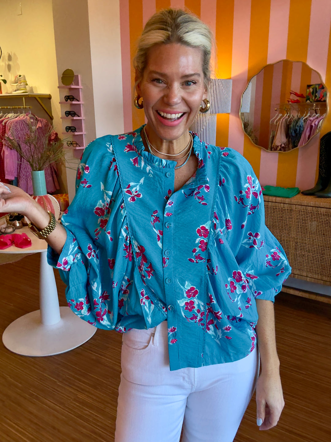 ELLISON FLORAL TOP