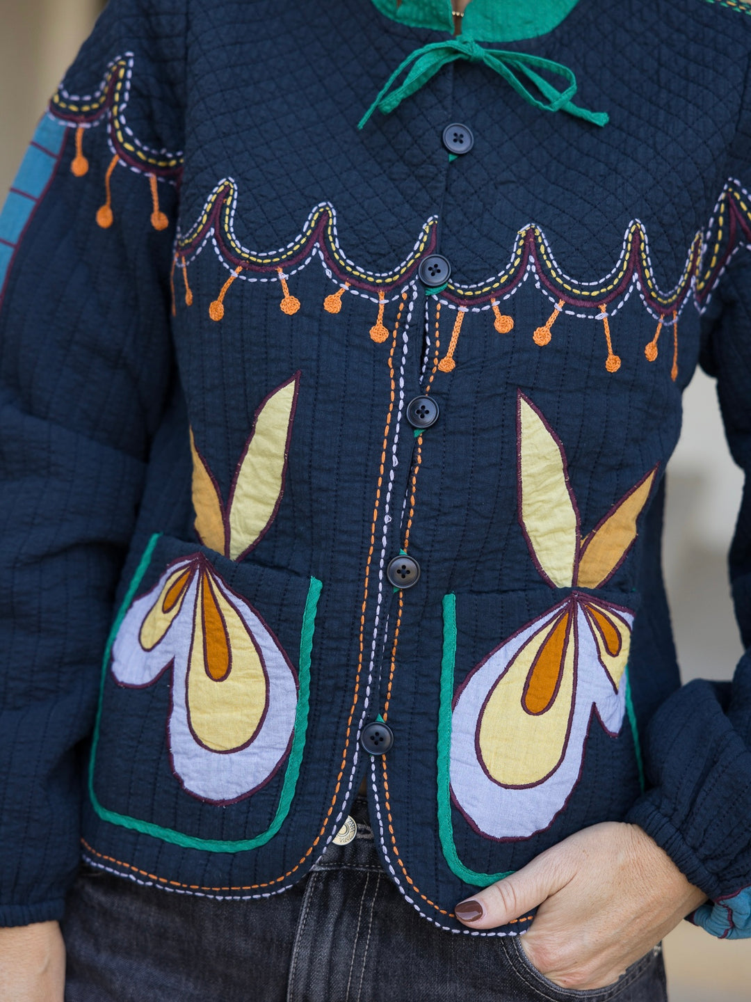 LEIDA EMBROIDERED JACKET