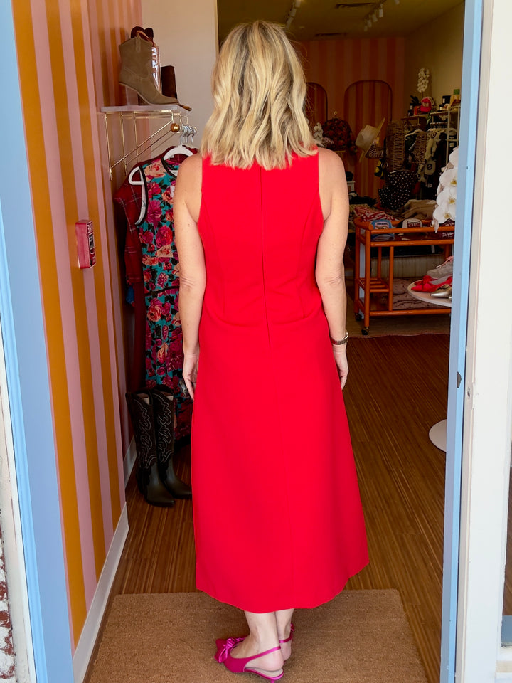 HOLIDAY RED DRESS