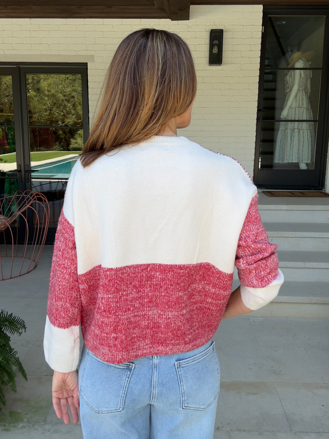 CAMDEN RED KNIT