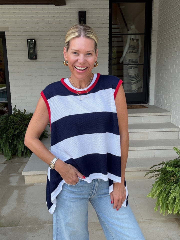 SUZANNA STRIPE TOP