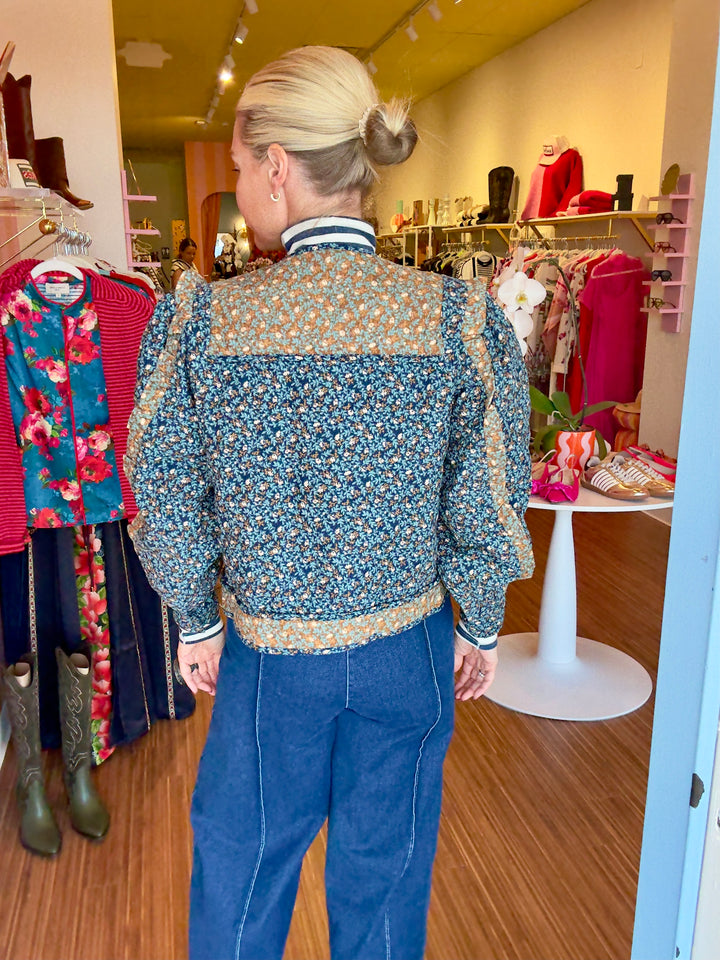 QUINN QUILTED CORD JACKET