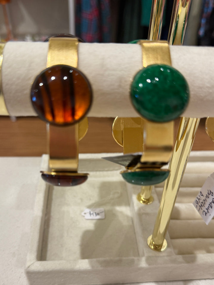 MALACHITE GOLD BRACELET