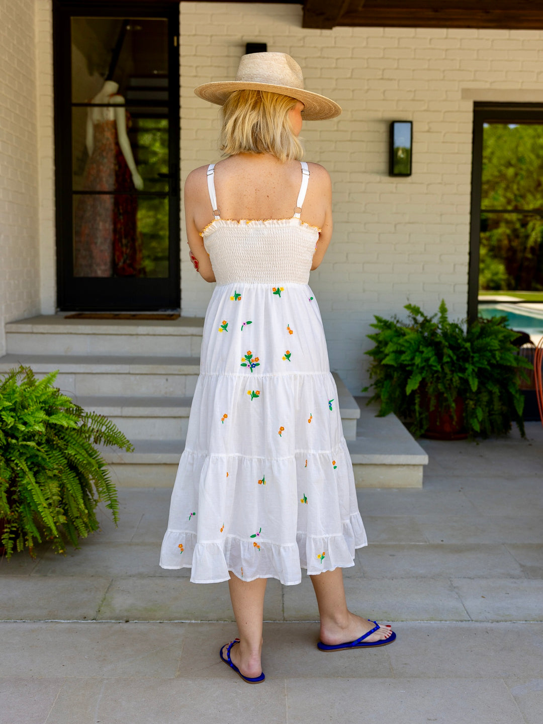 EASTERLEY EMBROIDERED DRESS