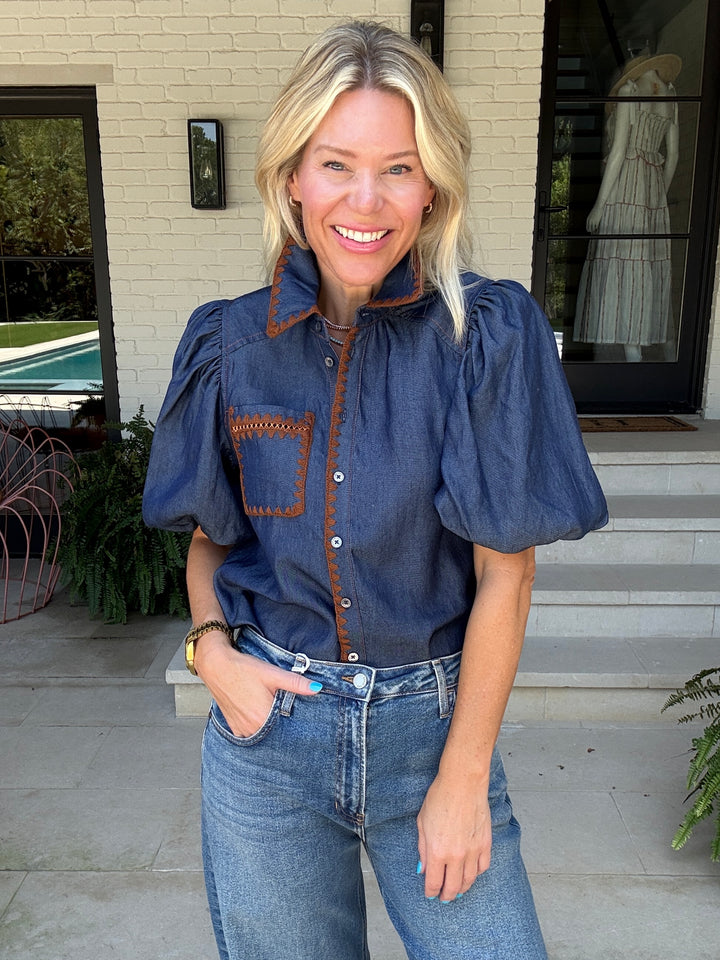 DYNA DENIM TOP