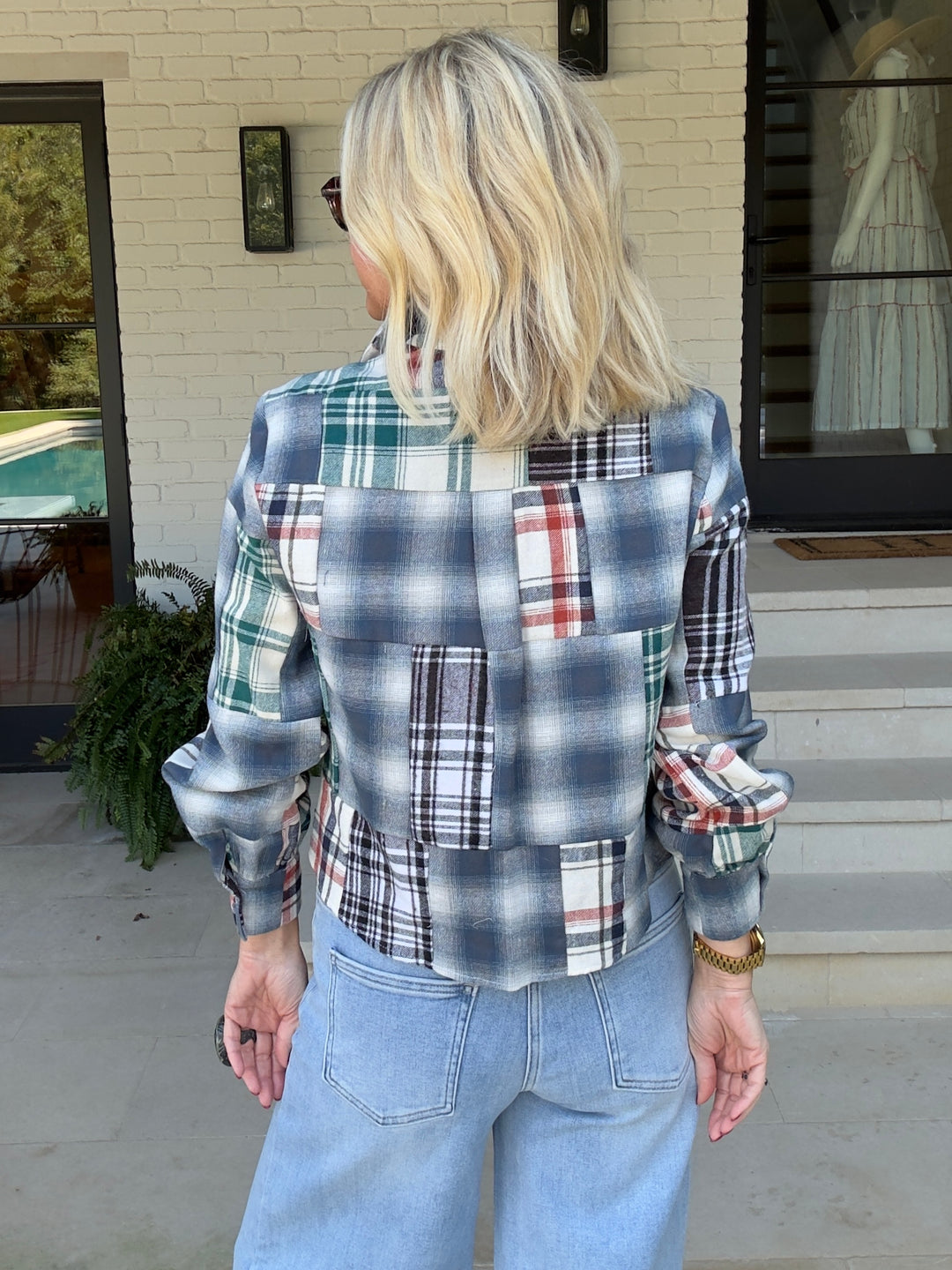 ALEXA PATCHWORK TOP
