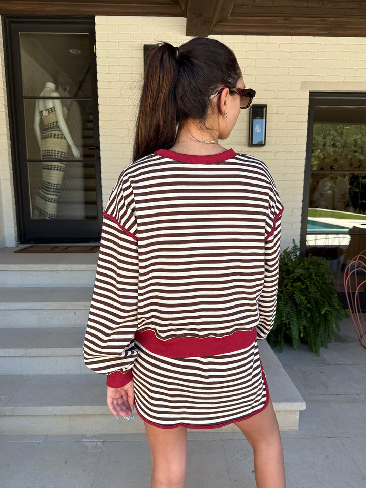 SISSY STRIPE SWEATER