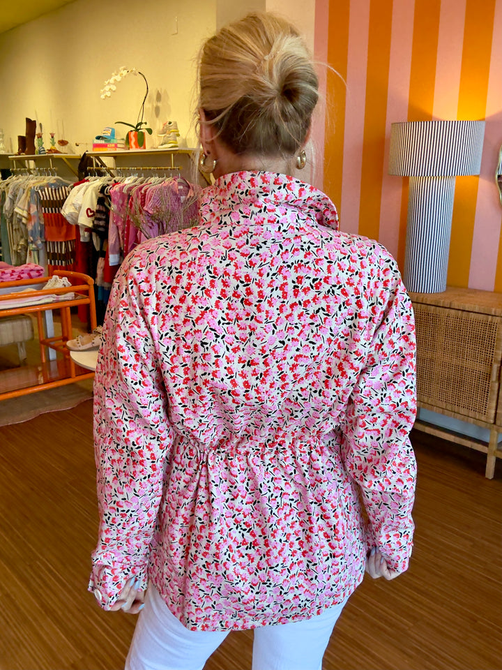 LONDON FLORAL UTILITY JACKET