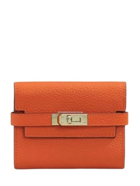 TESS ORANGE WALLET