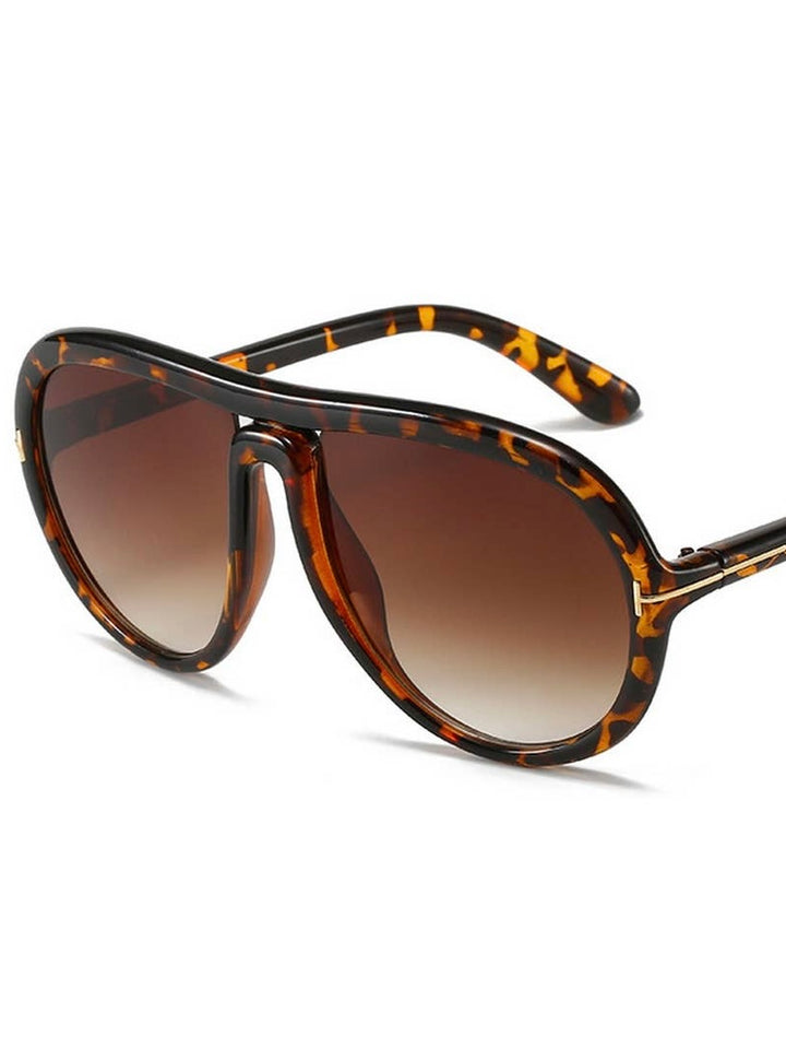 RETRO AVIATOR LEOPARD