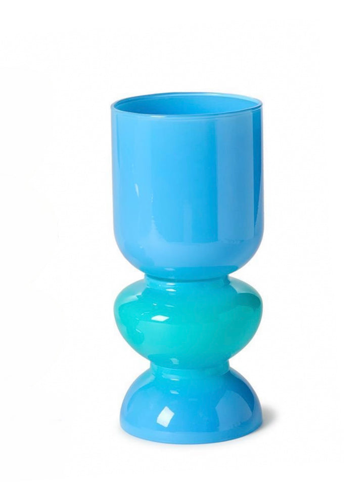 BLUE LAYERS VASE
