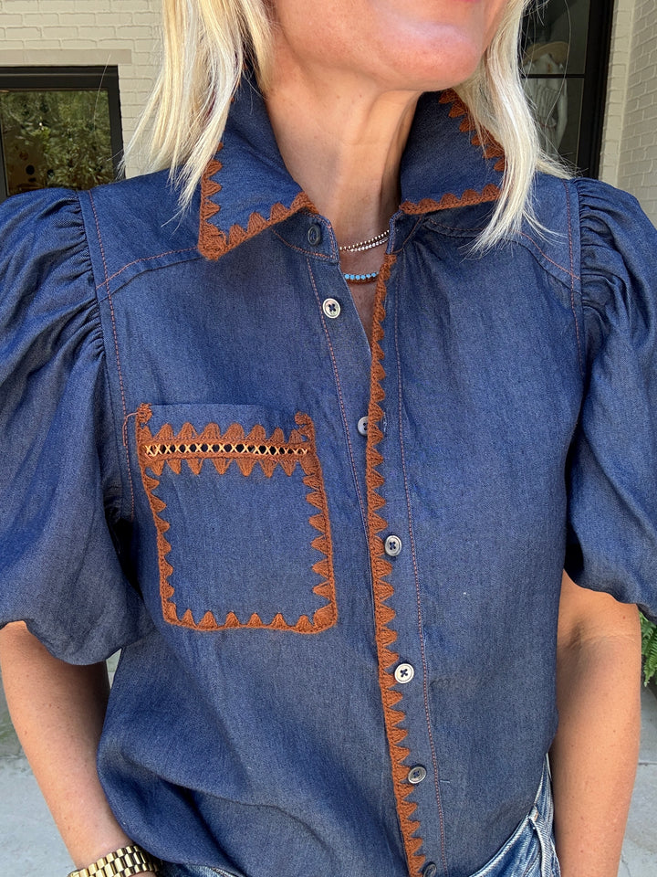 DYNA DENIM TOP