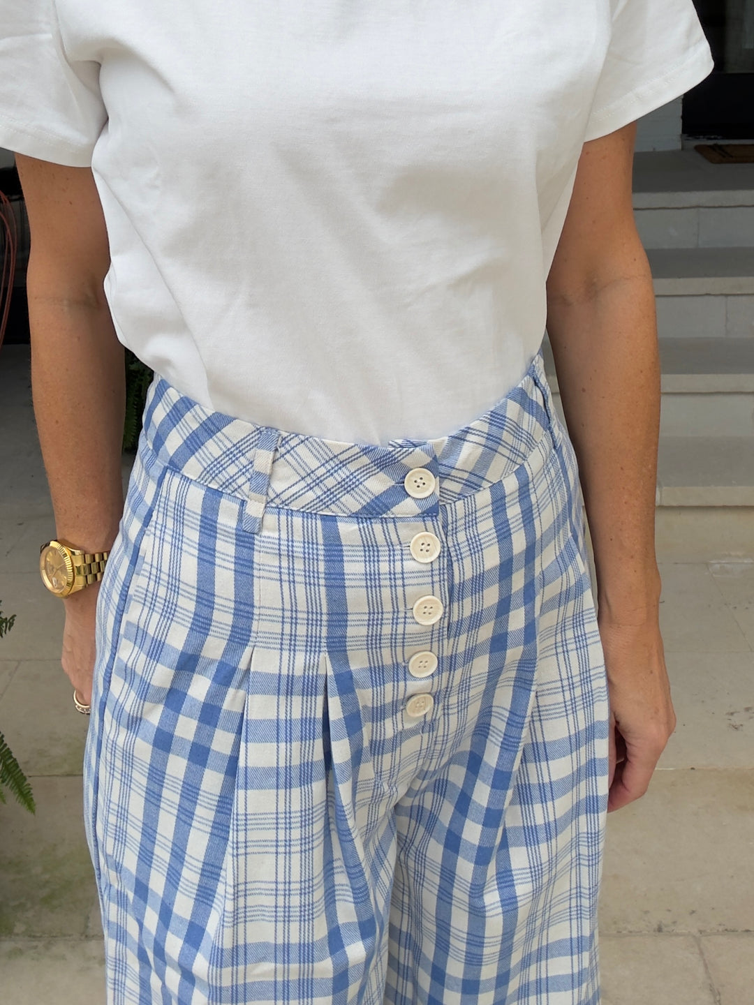 CHARLIE CHECK PANT