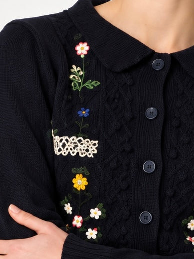 NALINA FLORAL SWEATER
