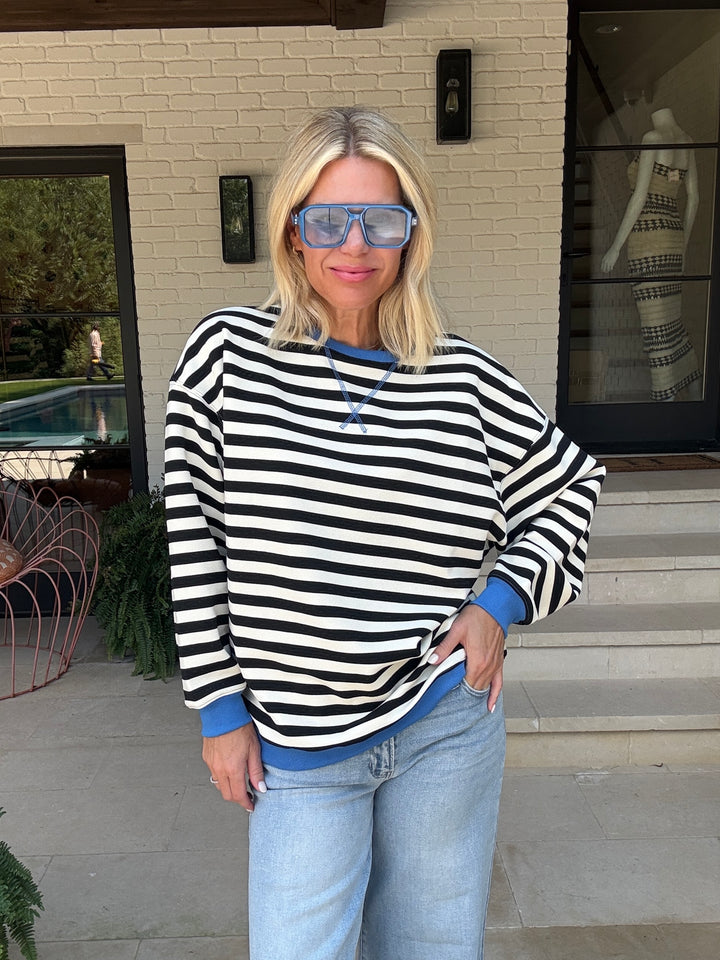 ALVIE STRIPE TOP