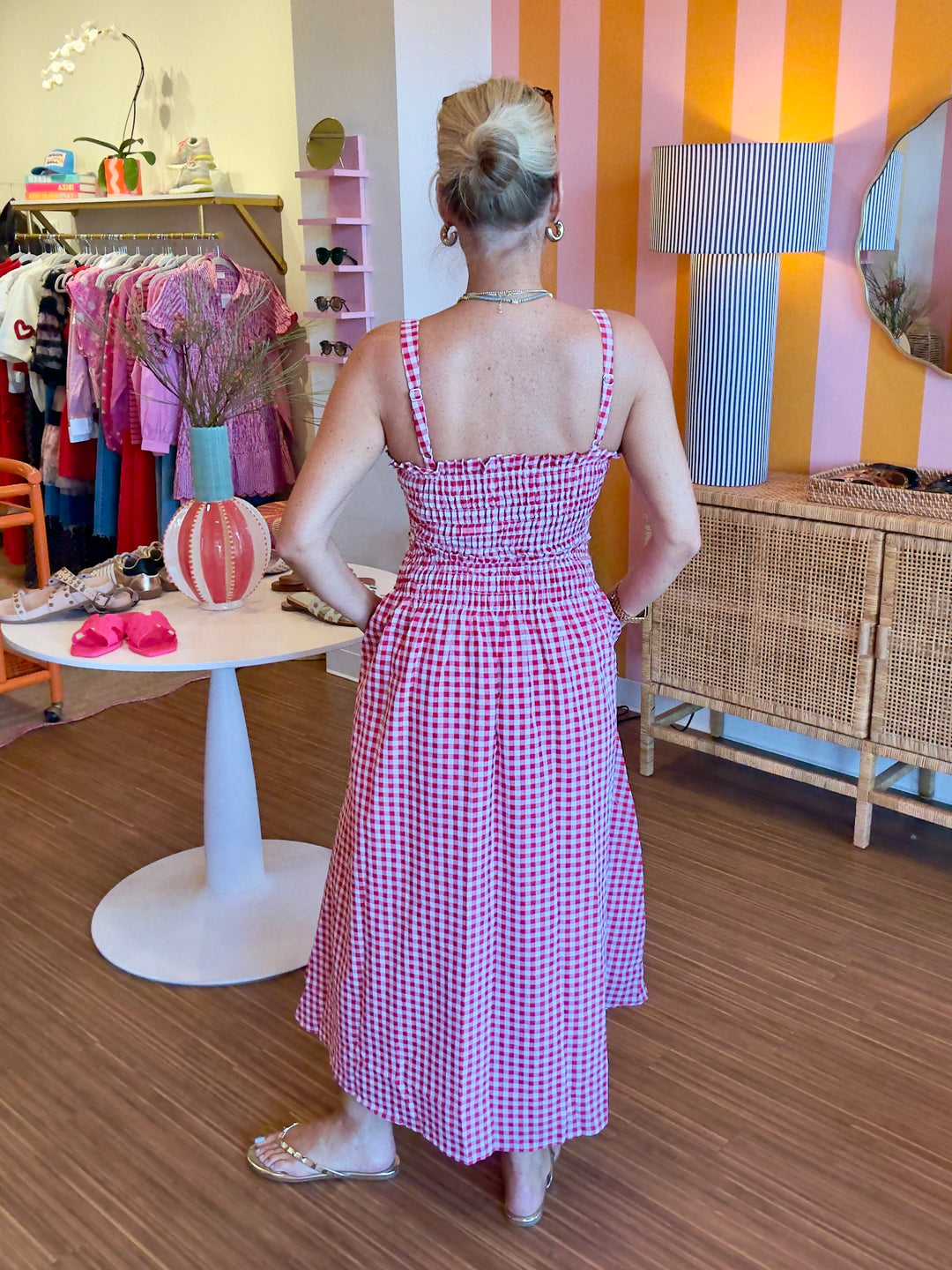GIGI GINGHAM DRESS