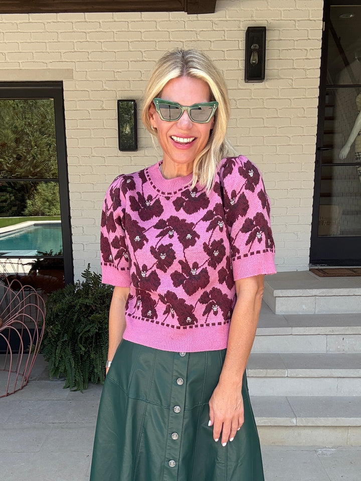 FINLEY FLORAL KNIT