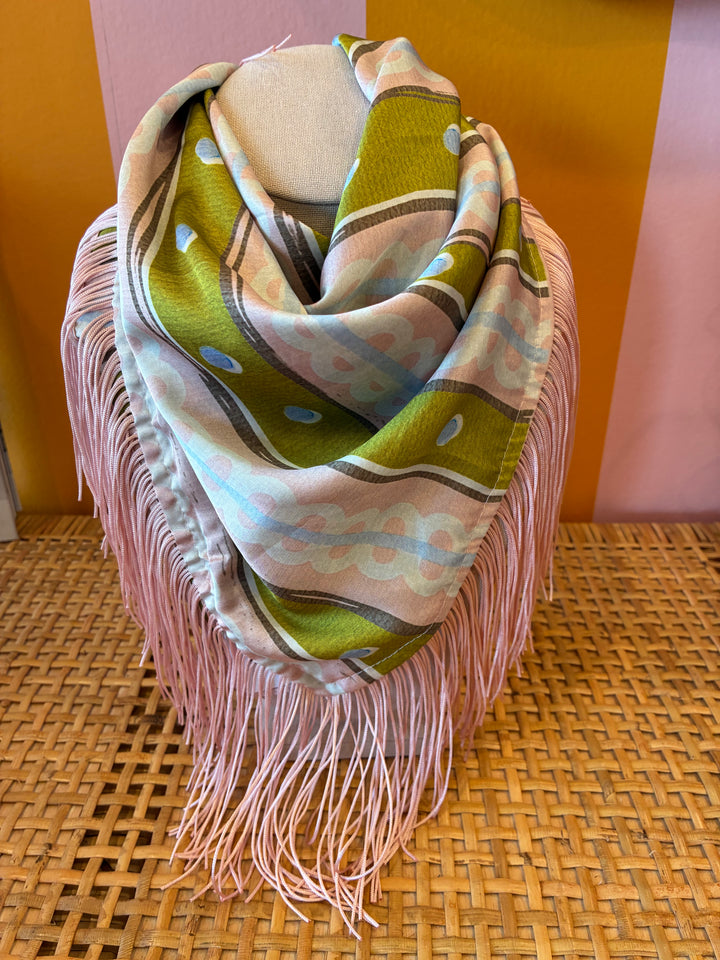 DOTS AND STRIPES SCARF