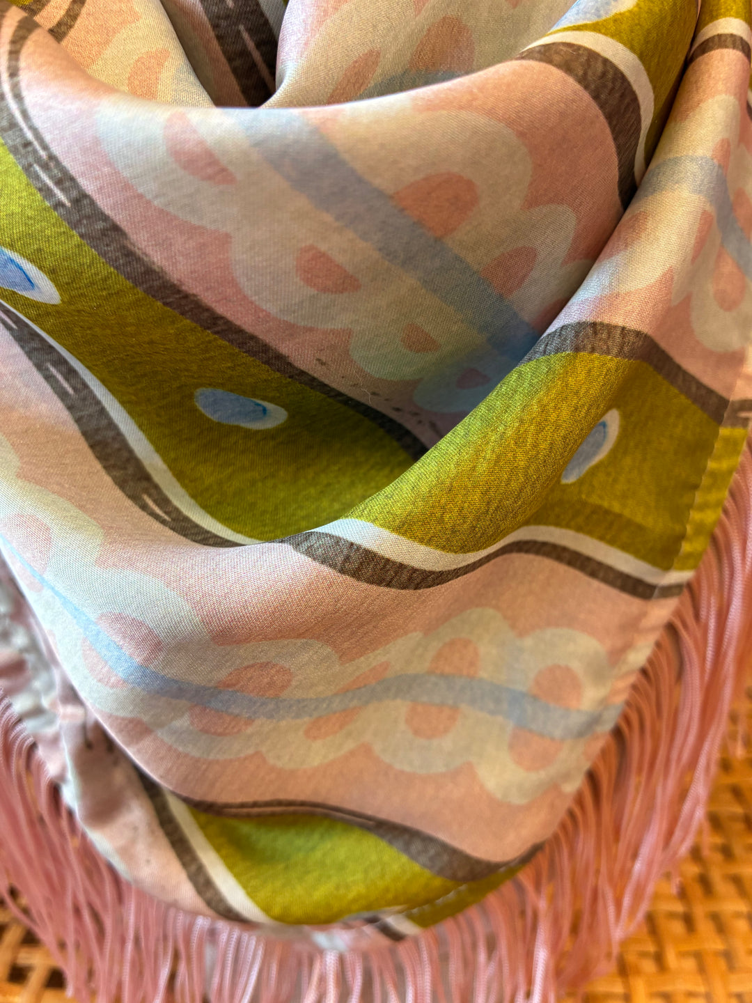DOTS AND STRIPES SCARF