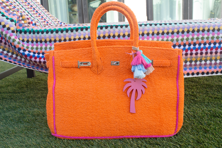 SEASIDE ORANGE TOTE LARGE