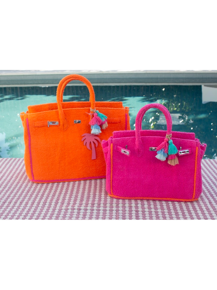 SEASIDE ORANGE TOTE LARGE