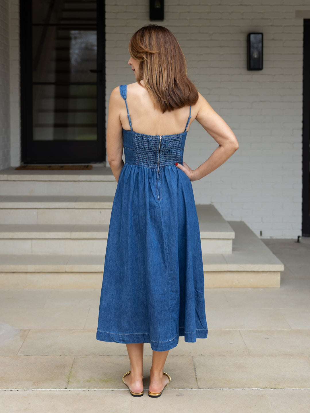 DALIA DENIM DRESS