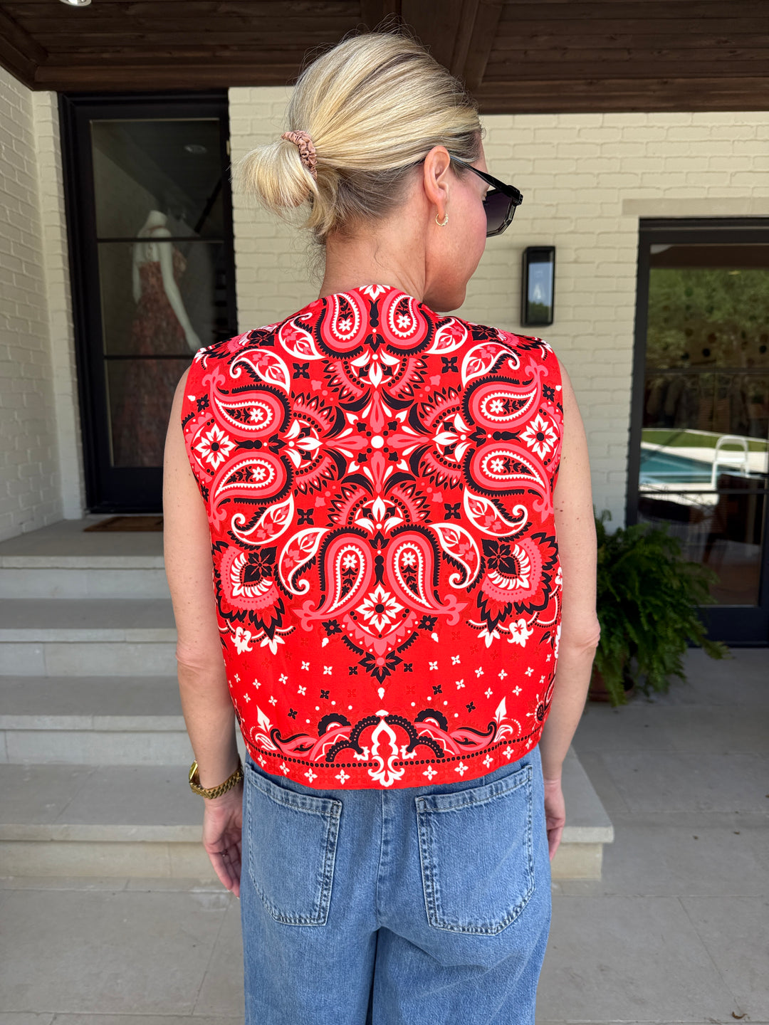 BRIANNA BANDANA VEST