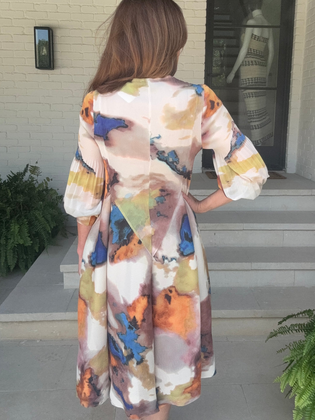OAKHAM OMBRE DRESS