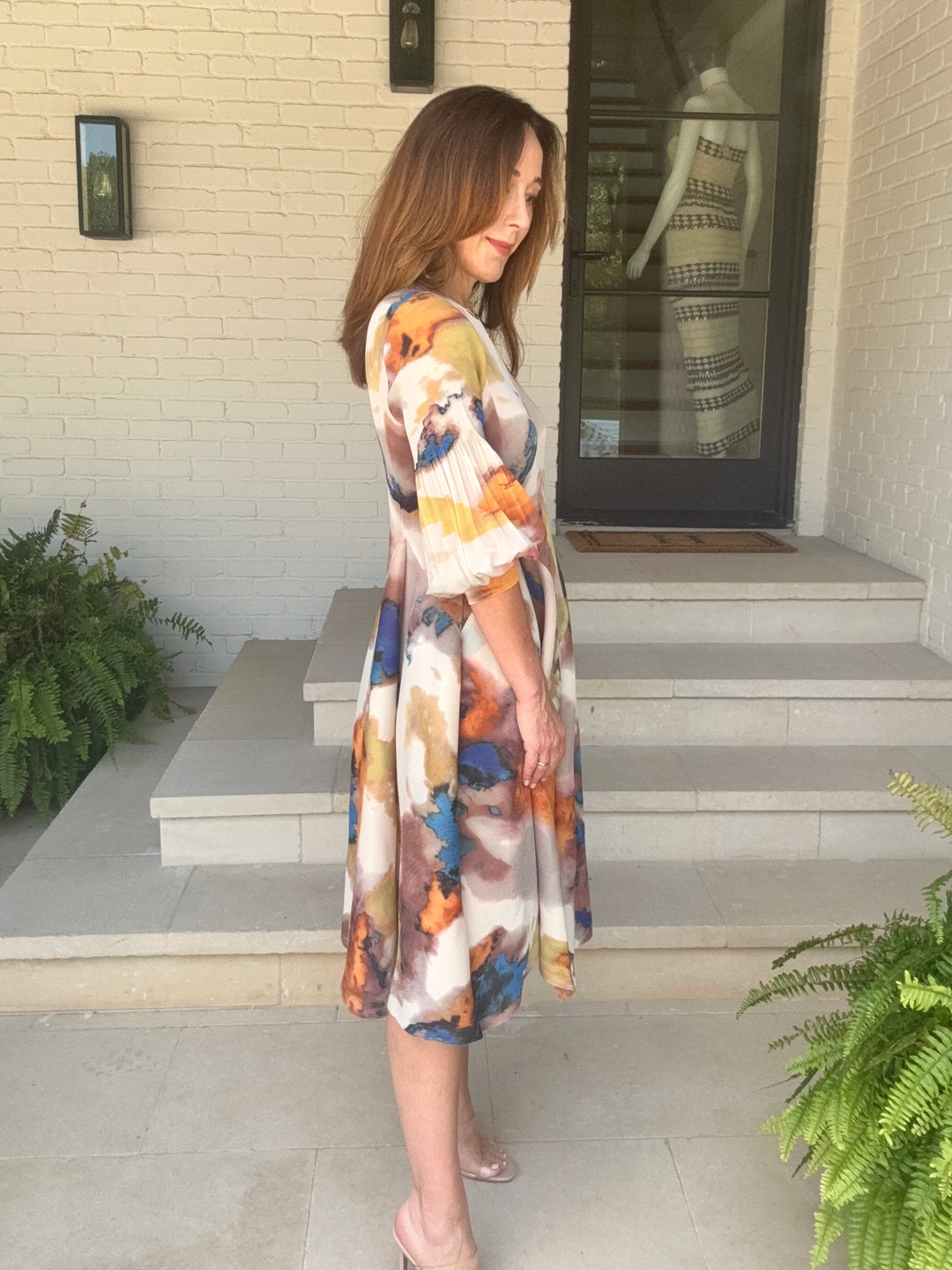OAKHAM OMBRE DRESS