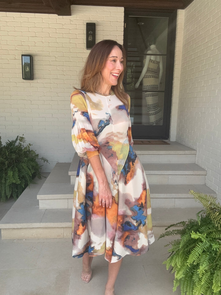 OAKHAM OMBRE DRESS