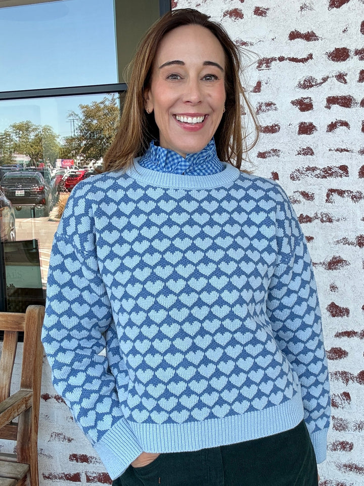 AMOUR BLUE SWEATER