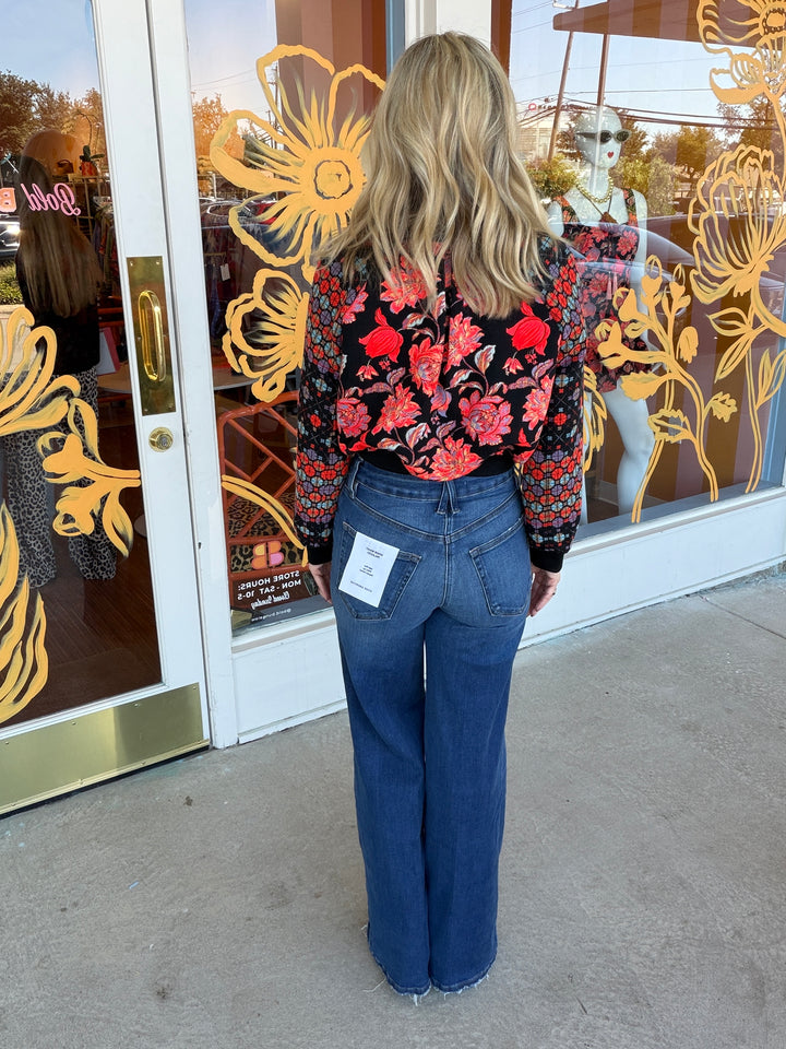 GOOD WAIST PALAZZO JEAN