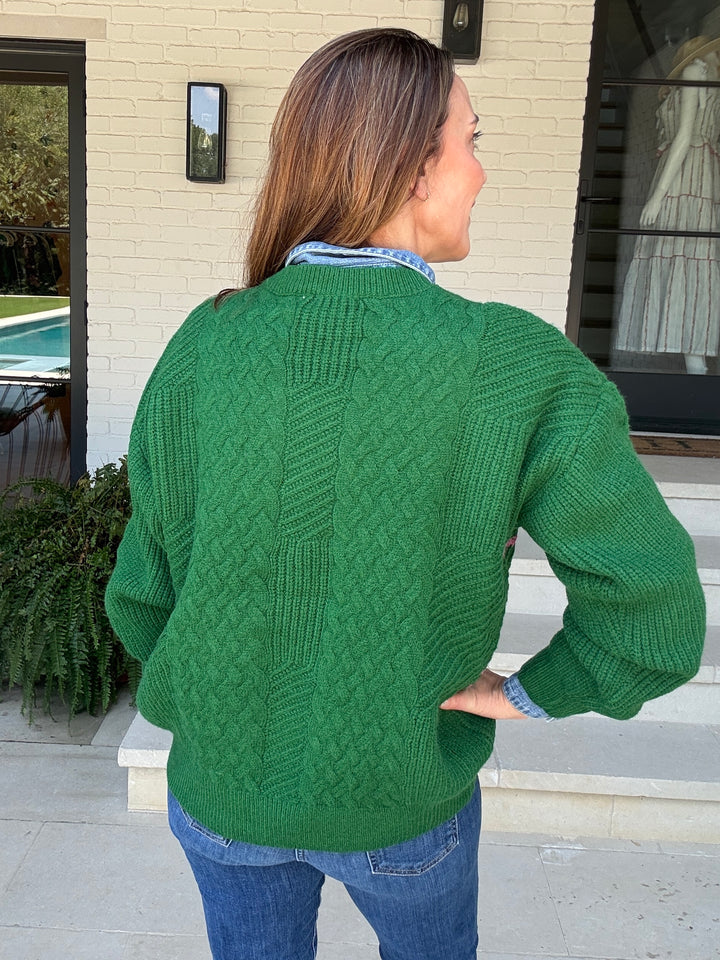 PETEY PINE SWEATER