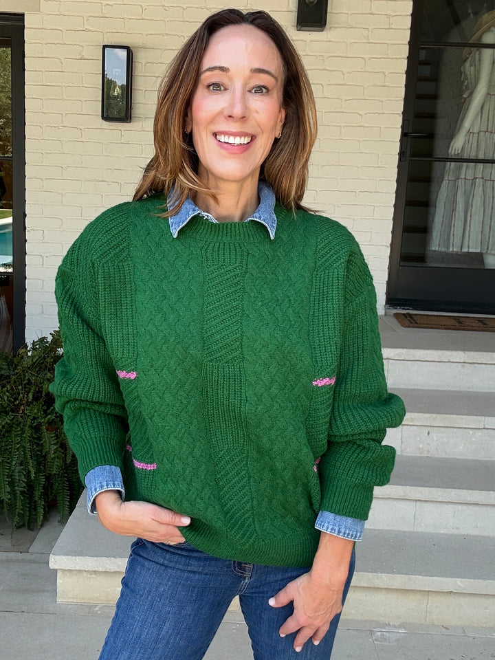 PETEY PINE SWEATER