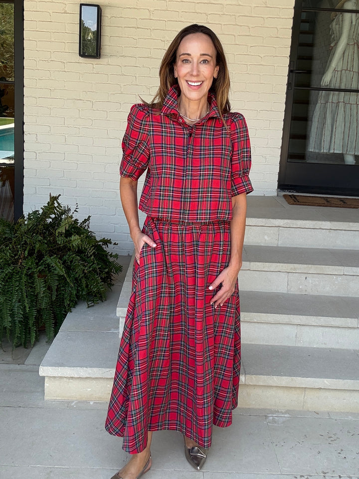 RUDOLPH TARTAN SKIRT