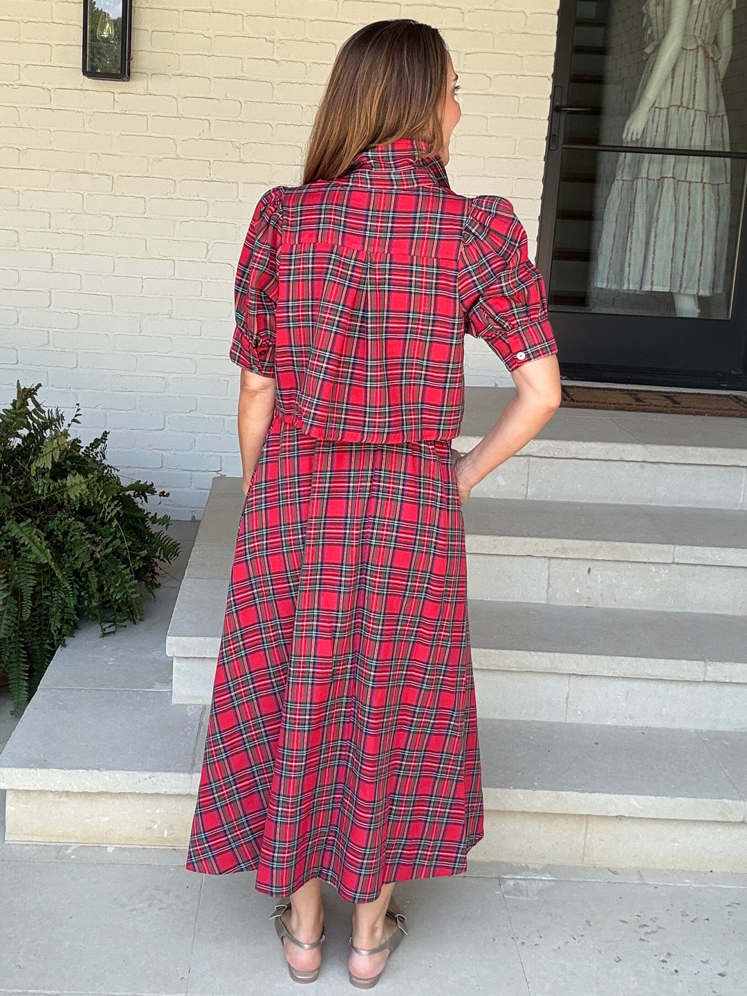 RUDOLPH TARTAN SKIRT