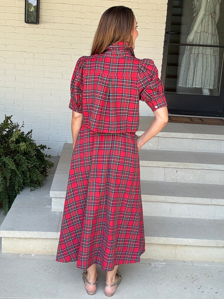 RUDOLPH TARTAN SKIRT