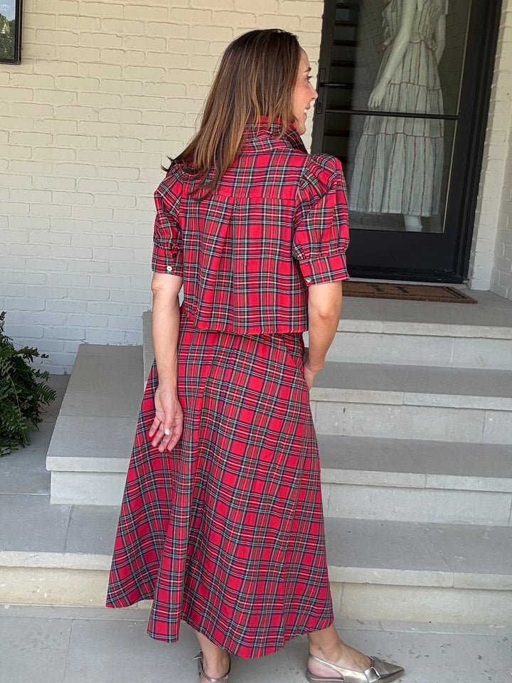RUDOLPH TARTAN SKIRT