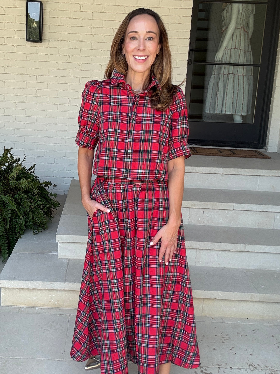 RUDOLPH TARTAN SKIRT