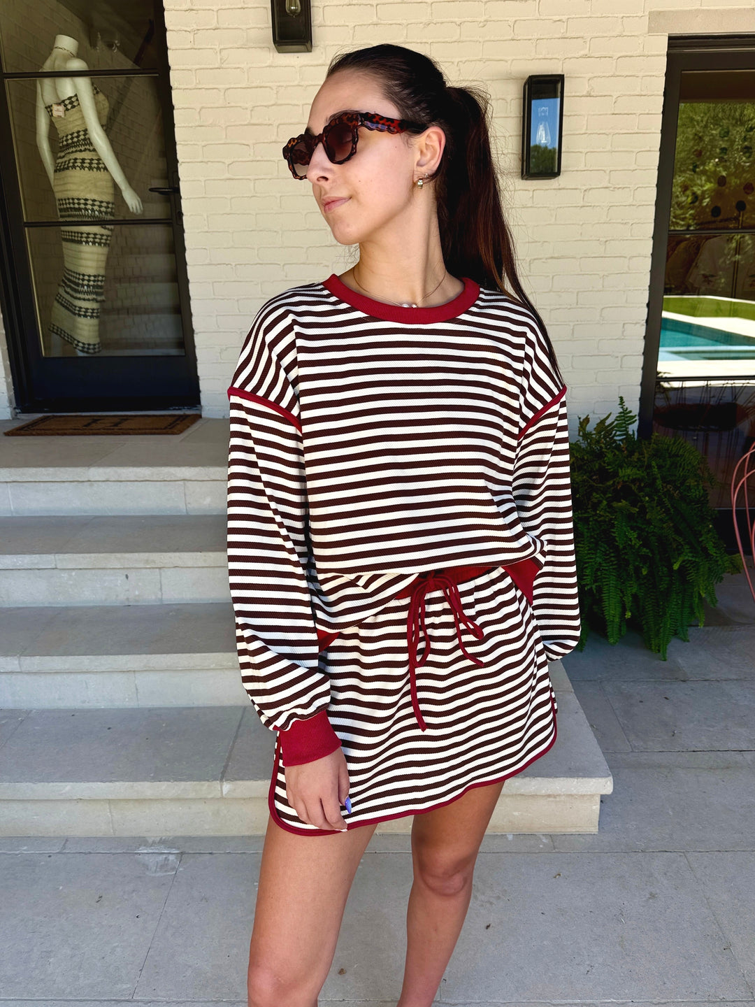 SISSY STRIPE SWEATER